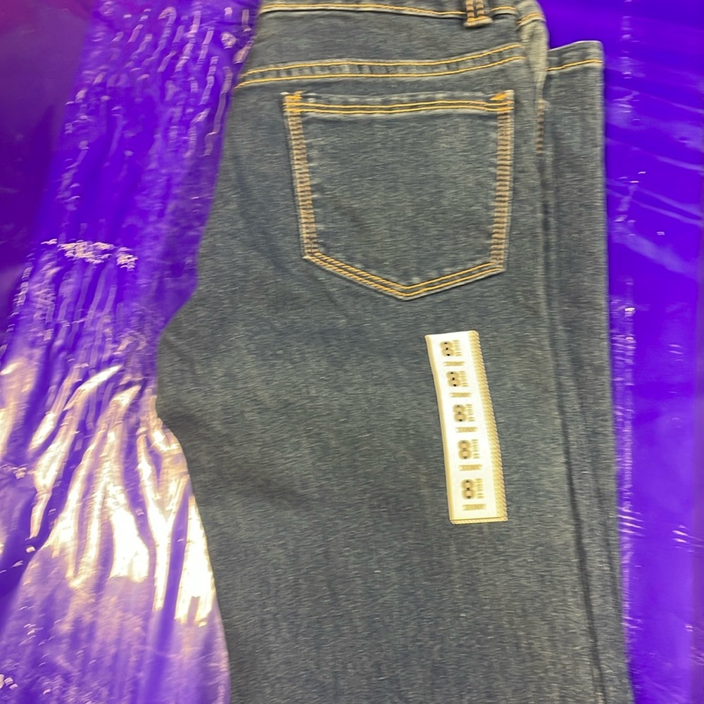 Girls skinny jeans  size 8